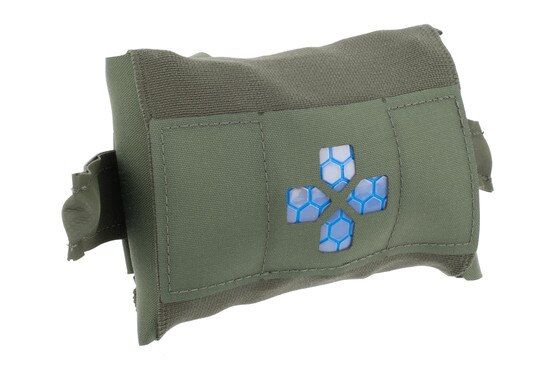 Blue Force Gear Micro Trauma Kit NOW! with MOLLE Helium Whisper in OD Green